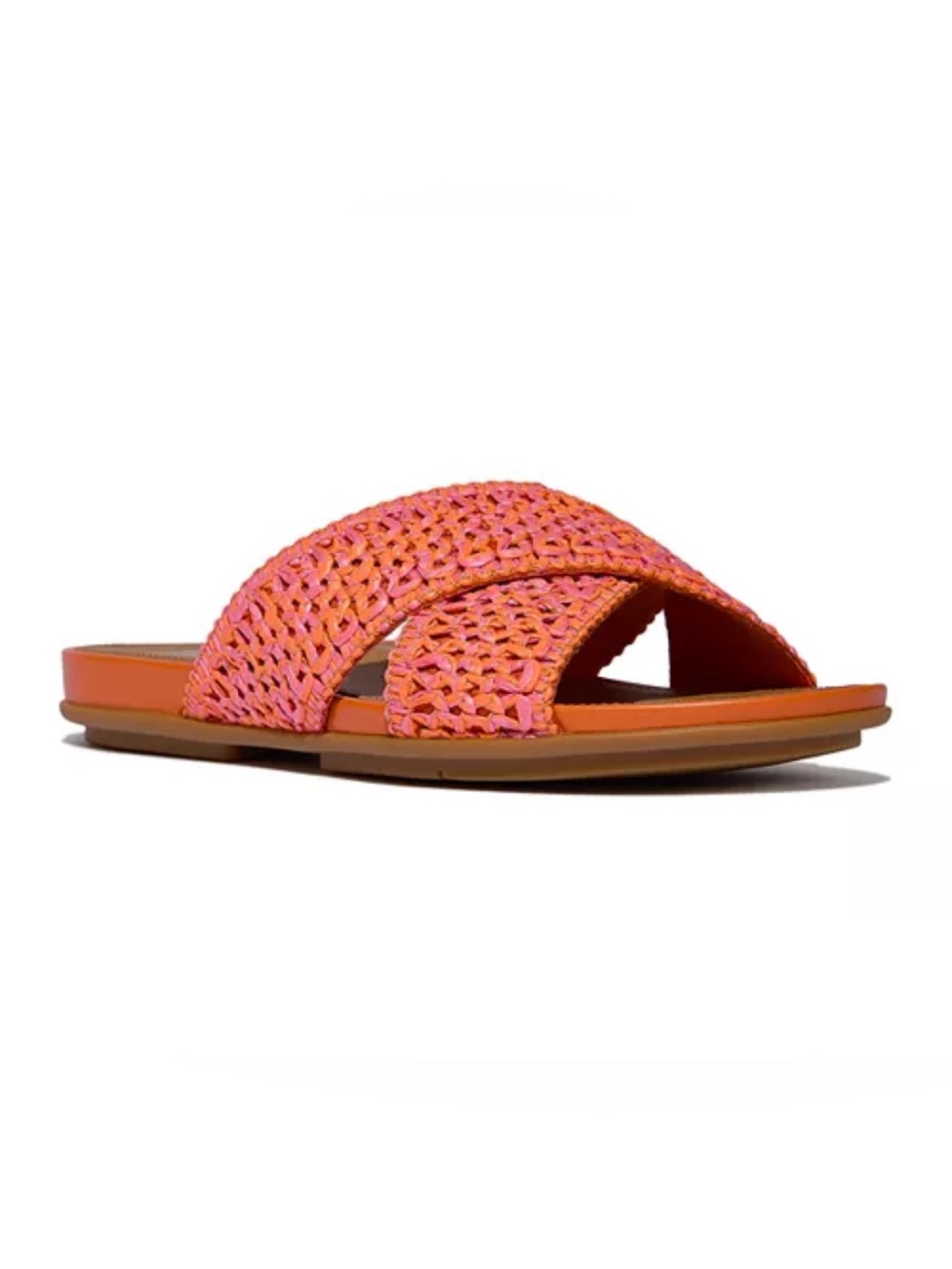 NWT FitFlop Women's Gracie Woven Crisscross Sandals, Bloomingdale’s, Size 5